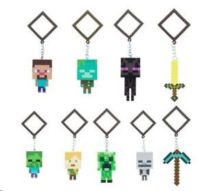 MINECRAF LLAVEROS PVC BACKPACK BUDDIES SERIES 1