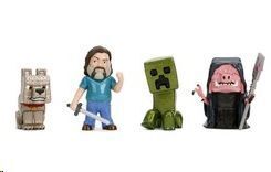 MINECRAFT MOVIE METAL FIGURA STEVE 7 CM
