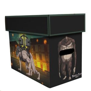 ATAQUE A LOS TITANES CAJA PARA COMICS TITANES