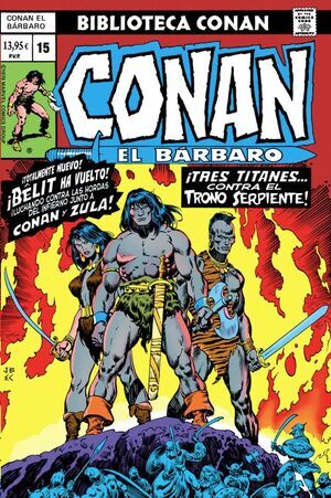 BIBLIOTECA CONAN. CONAN EL BARBARO #15