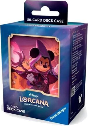 DISNEY LORCANA TCG REIGN OF JAFAR CAJA DE MAZO MICKEY MOUSE WAYWARD SORCERER