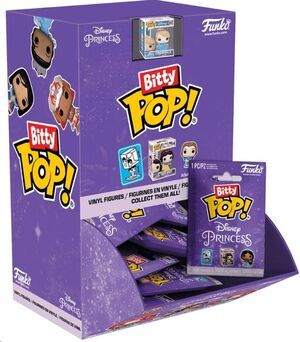 DISNEY MYSTERY BITTY POP! VINYL FIGURAS PRINCESAS 2 CM