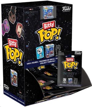 MARVEL MYSTERY BITTY POP! VINYL FIGURAS THE INFINITY SAGA 2 CM