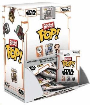 STAR WARS: THE MANDALORIAN MYSTERY BITTY POP! VINYL FIGURAS 2 CM