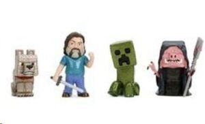 MINECRAFT MOVIE METAL FIGURA CREEPER 7 CM