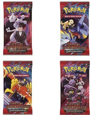 POKEMON JCC ESCARLATA Y P�RPURA RIVALES PREDESTINADOS SOBRE