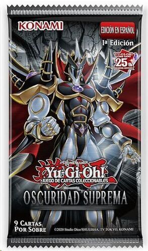 YU-GI-OH OSCURIDAD SUPREMA SOBRE (CASTELLANO)