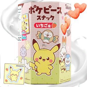 SNACK TOHATO POKEFACE EDICI�N POKEMON SABOR FRESA 23G