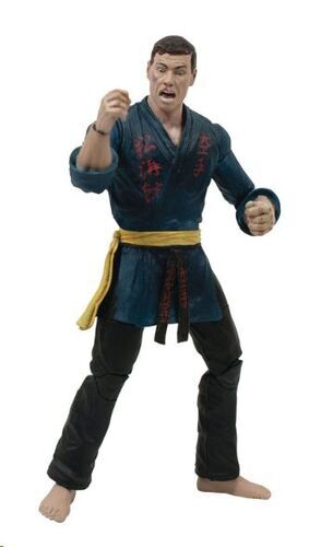 JEAN CLAUDE VAN DAMME FIG 18 CM BLUE GI VER DELUXE ACTION