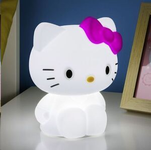HELLO KITTY LAMPARA SILICONA 3D 15 CM