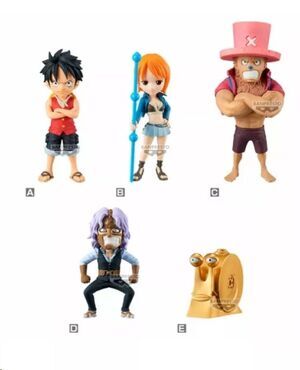 ONE PIECE WORLD COLLECTABLE FIGURA ENIES LOBBY 1 7 CM