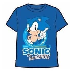 SONIC THE HEDGEHOG CAMISETA AZUL SONIC T - M