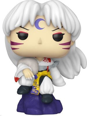 INUYASHA POP! PLUS ANIMATION VINYL FIGURA SESSHOMARU (SENTADO) 9 CM