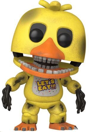 FIVE NIGHTS AT FREDDY'S POP! VINYL FIGURA WITHERED CHICA 9 CM