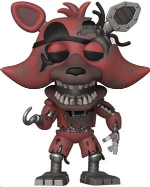 FIVE NIGHTS AT FREDDY'S POP! VINYL FIGURA WITHERED FOXY 9 CM