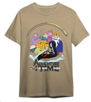 HORA DE AVENTURAS CAMISETA PERSONAJES ARENA T - S
