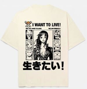 MADE IN JAPAN CAMISETA I WANT TO LIVE T - M