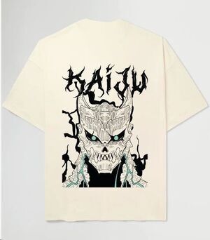 MADE IN JAPAN CAMISETA BEIGE MONSTER L