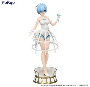 RE: ZERO ESTATUA PVC EXCEED CREATIVE REM CAGE DRESS 22 CM