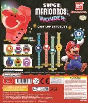 GASHAPON SUPER MARIO BROS LIGHT-UP BRACELET