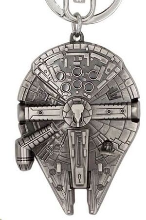STAR WARS LLAVERO MET�LICO HALC�N MILENARIO