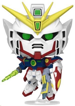 GUNDAM WING POP! PLUS ANIMATION VINYL FIGURA WING GUNDAM ZERO 9 CM