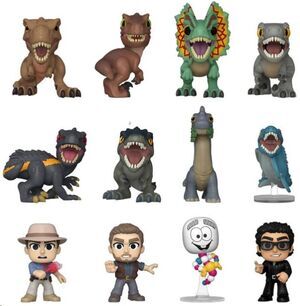 JURASSIC WORLD MYSTERY MINIS MINIFIGURAS 5 CM