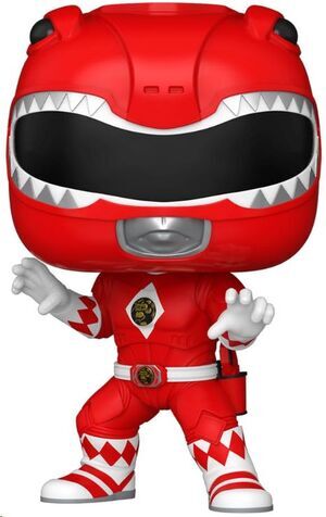 POWER RANGERS: LA PEL�CULA POP! MOVIES VINYL FIGURA RED RANGER 9 CM