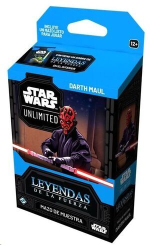 STAR WARS UNLIMITED LEYENDAS DE LA FUERZA MAZO DARTH MAUL