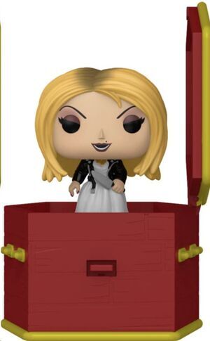 CHUCKY: EL MU�ECO DIAB�LIC FIGURA COFFIN POCKET POP! VINYL TIFFANY