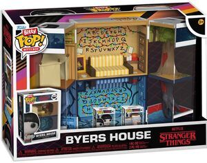 STRANGER THINGS BITTY POP! BOXES VINYL FIGURA BYERS HOUSE