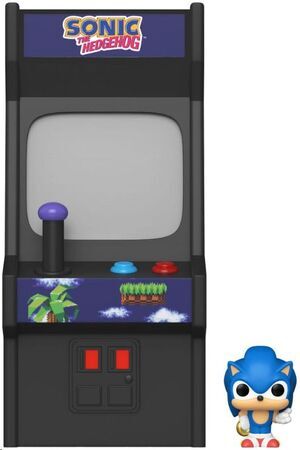 SONIC BITTY POP! ARCADE CLAW VINYL FIGURA SONIC