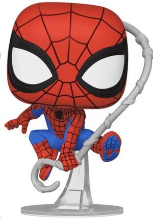 FRIENDLY NEIGHBORHOOD SPIDER-MAN FIGURA POP! VINYL SPIDER-MAN (FINAL SUIT) 9 CM