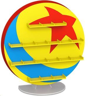 PIXAR BITTY POP! DISPLAY EXPOSITOR CON 2 FIGURAS DE VINILO PIXAR BALL