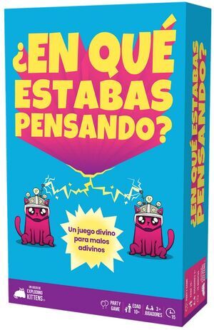 �EN QU� ESTABAS PENSANDO?
