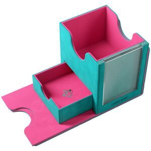 GAMEGENIC: CAJA PARA MAZO SIDEKICK PRO 100+ XL TEAL/PINK