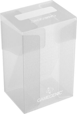 GAMEGENIC: CAJA PARA MAZO MINI CARD HOLDER 60+ CLEAR