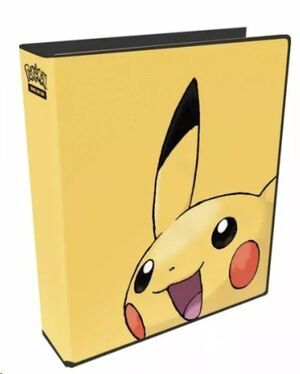 POKEMON TCG ALBUM ARCHIVADOR 3 ANILLAS PIKACHU