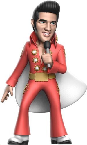 ELVIS PRESLEY FIGURA MINIX ELVIS RED SUIT 12 CM