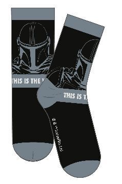 STAR WARS THE MANDALORIAN CALCETINES MANDO (TALLA UNICA )