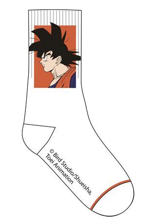 DRAGON BALL CALCETINES BLANCA GOKU (TALLA UNICA )