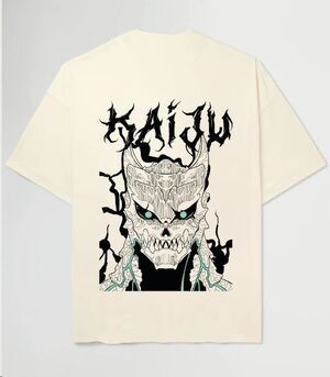 MADE IN JAPAN CAMISETA BEIGE MONSTER XXL