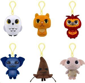 HARRY POTTER LLAVEROS PELUCHE MYSTERY MINIS 5 CM