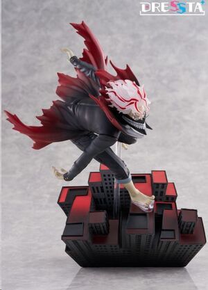 DANDADAN ESTATUA PVC DRESSTA OKARUN TRANSFORMADA 24 CM