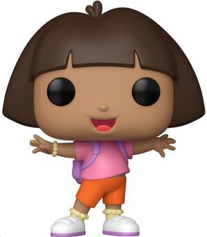 DORA LA EXPLORADORA POP! ANIMATION VINYL FIGURA DORA 9 CM