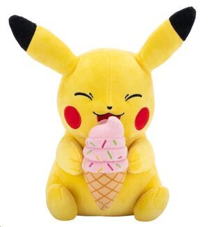 POKMON PELUCHE PIKACHU CON HELADO ACCY 20 CM