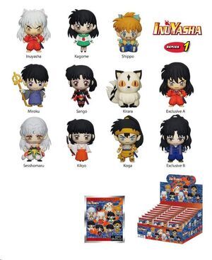 INUYASHA COLGANTES PVC SERIES 1