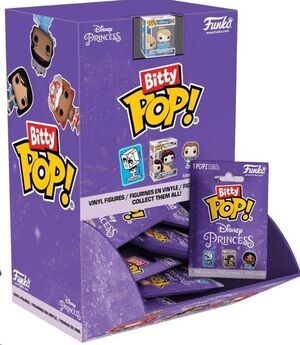 DISNEY MYSTERY BITTY POP! VINYL FIGURAS PRINCESAS 2 CM