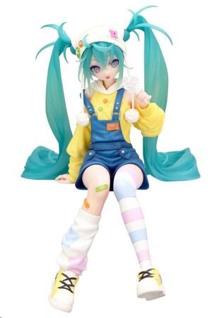 HATSUNE MIKU ESTATUA PVC NOODLE STOPPER HATSUNE MIKU LOLLIPOP 15 CM