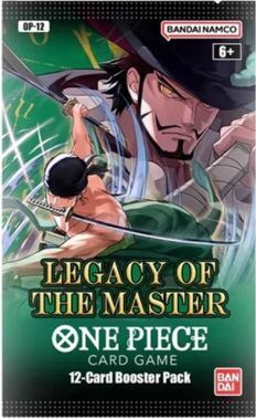 ONE PIECE CARD GAME BOOSTER OP12 LEGACY OF THE MASTER (INGL�S)